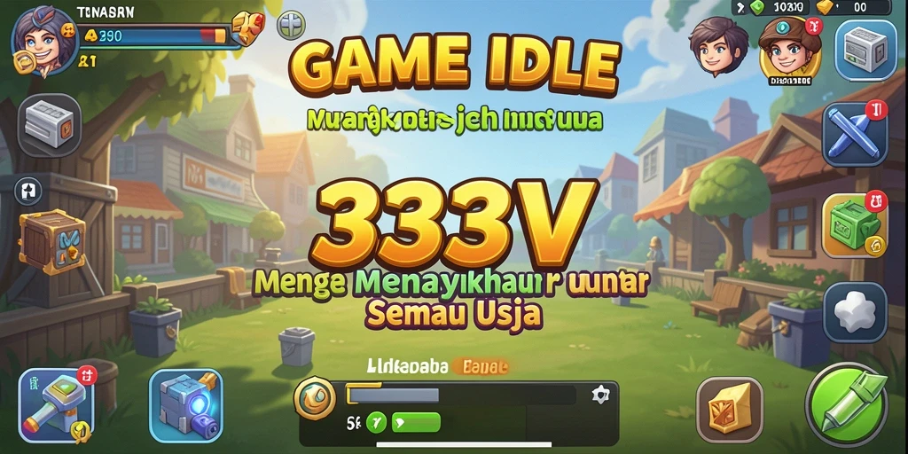 Tampilan gameplay menarik yang menunjukkan aktivitas Idle.