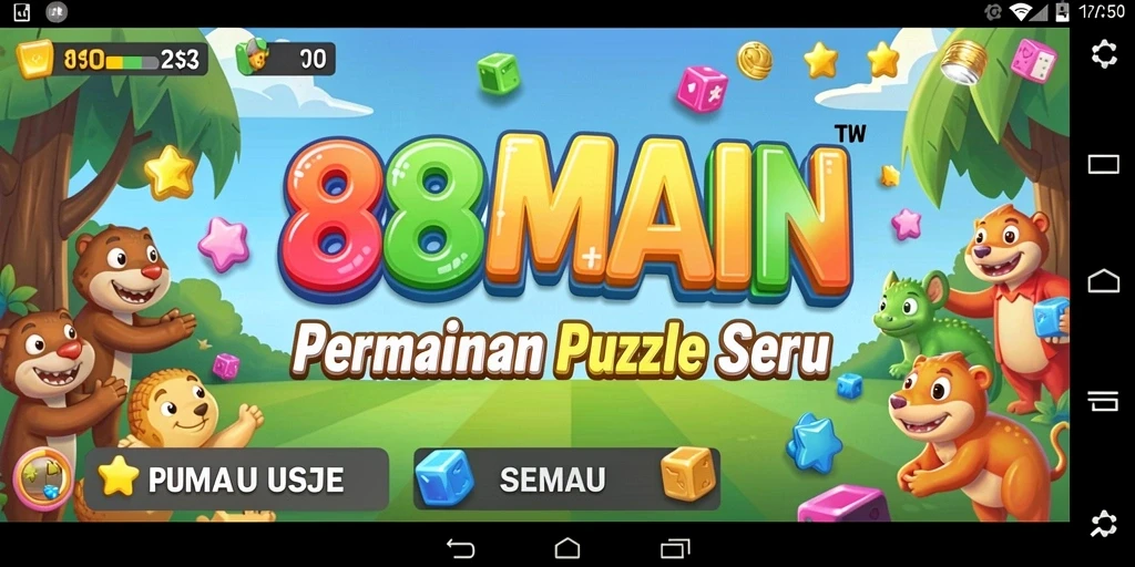 Screenshot utama 88MAIN menunjukkan gameplay menarik dari teka-teki yang menantang.