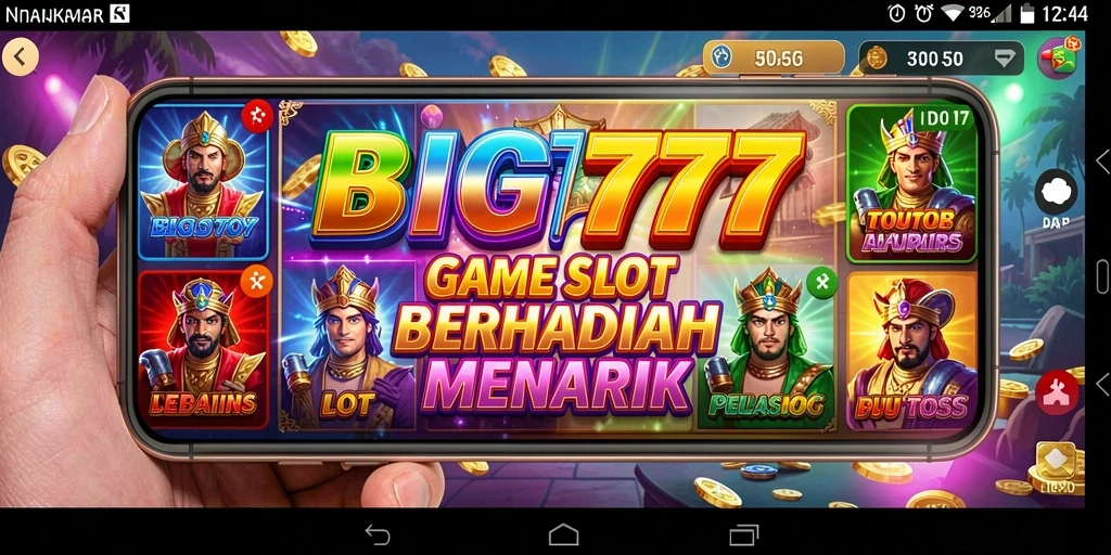 Tampilan gameplay BIG777 yang menarik dengan tema slot yang beragam.