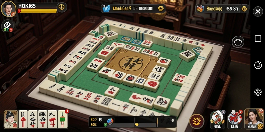 Tampilan gameplay HOKI65 yang menarik dan penuh warna.