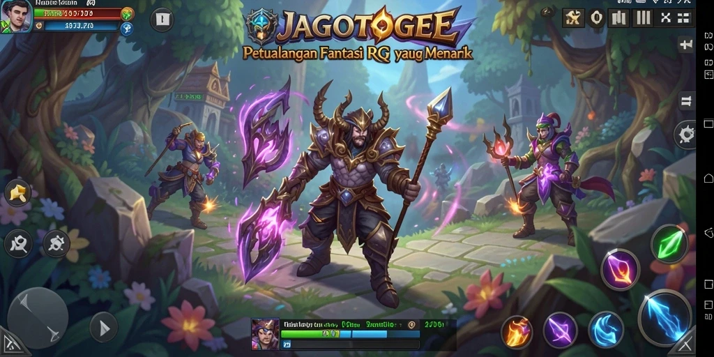 Tampilan gameplay JAGOTOGEL yang seru dan penuh aksi.