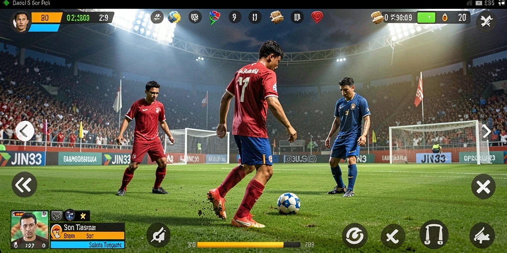 Screenshot JIN33 menampilkan pertandingan olahraga yang seru dan penuh aksi.