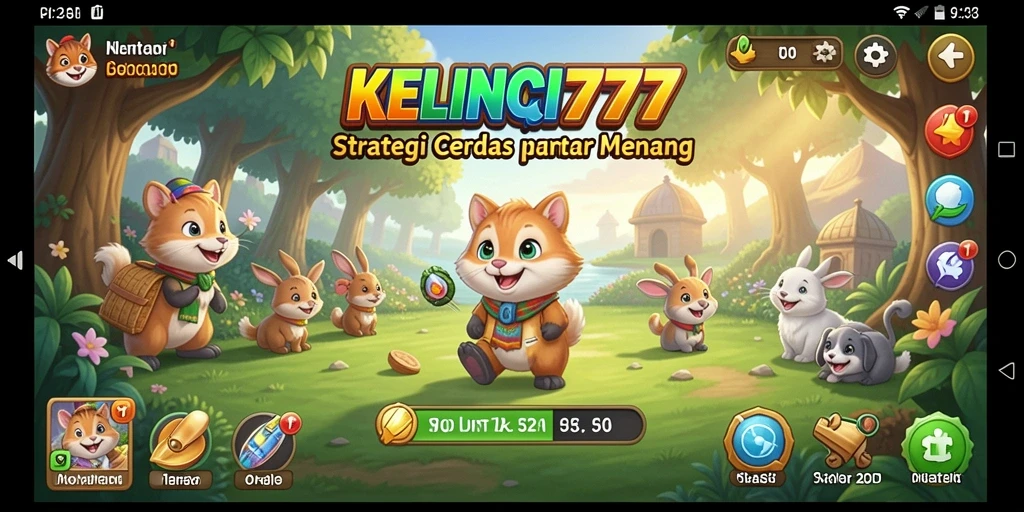 Tampilan menarik dari gameplay KELINCI777 yang penuh strategi.