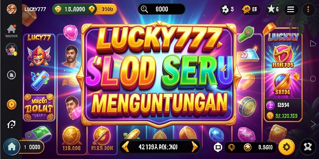 Gameplay menarik dari LUCKY777 dengan mesin slot yang beragam.