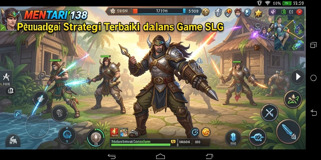 Tampilan screenshot permainan SLG MENTARI138 yang menakjubkan dan penuh aksi.