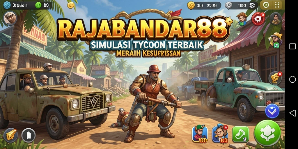 Tampilan gameplay RAJABANDAR88 yang seru dan menarik.