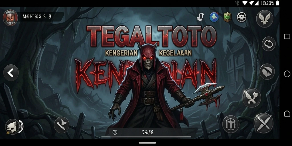 Screenshot menampilkan pemain mengatasi kegelapan dalam TEGALTOTO.