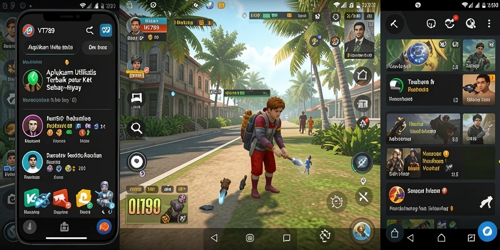 Screenshot utama VT789 menampilkan antarmuka aplikasi yang intuitif dan mudah digunakan.
